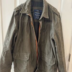 American Eagle Outfitters Men's Olive Field Jacket